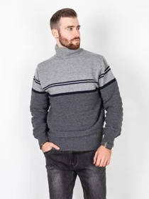 Свитры и кардиганы ISSA Plus модель GN4-53_grey. Фото