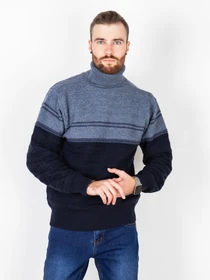 Свитры и кардиганы ISSA Plus модель GN4-53_blue. Фото