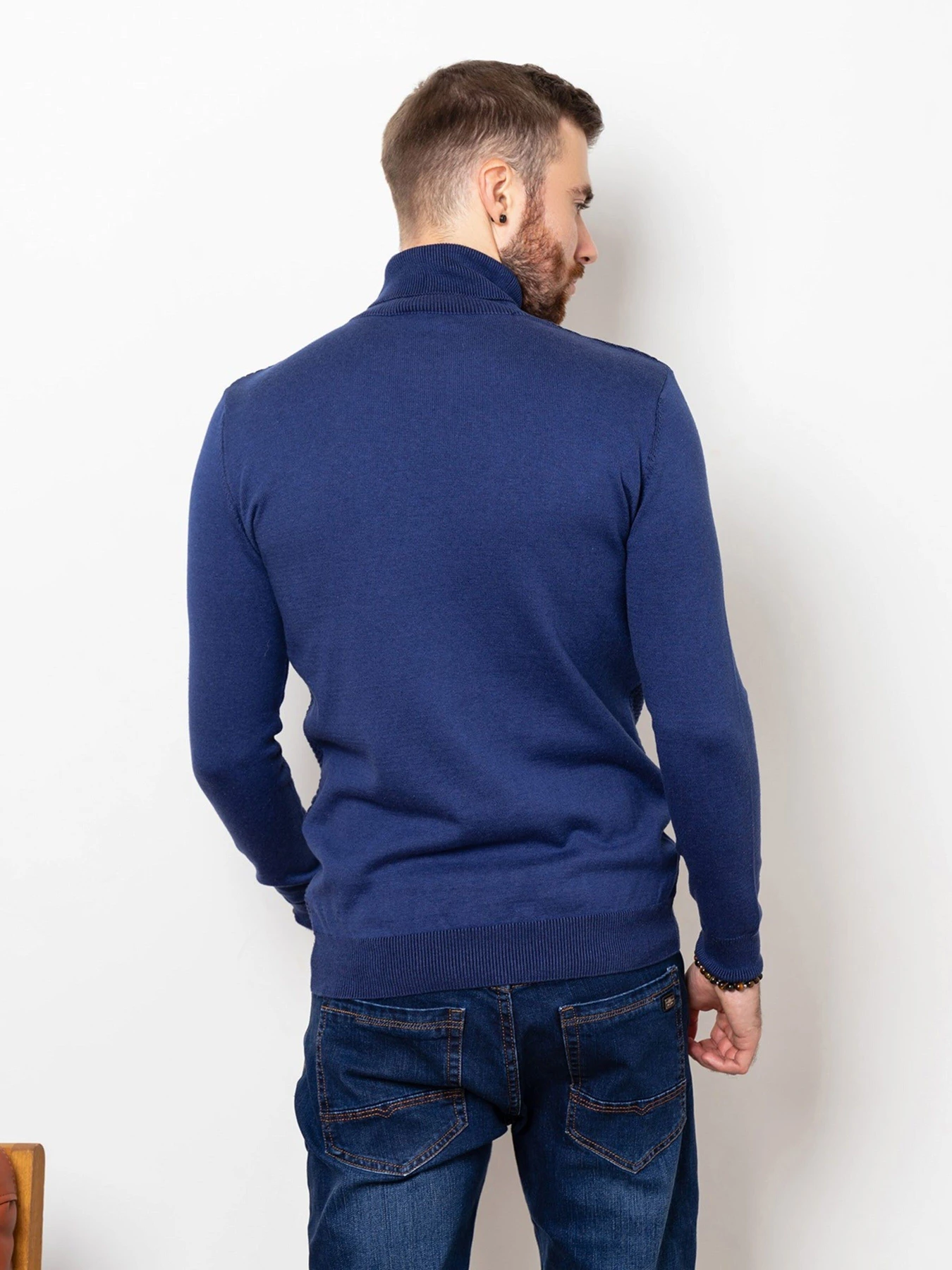 Свитры и кардиганы ISSA Plus модель GN4-59_blue. Фото