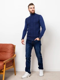 Свитры и кардиганы ISSA Plus модель GN4-59_blue. Фото