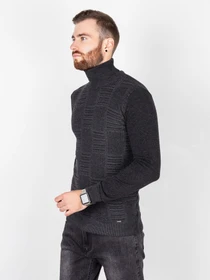 Свитры и кардиганы ISSA Plus модель GN4-59_black. Фото