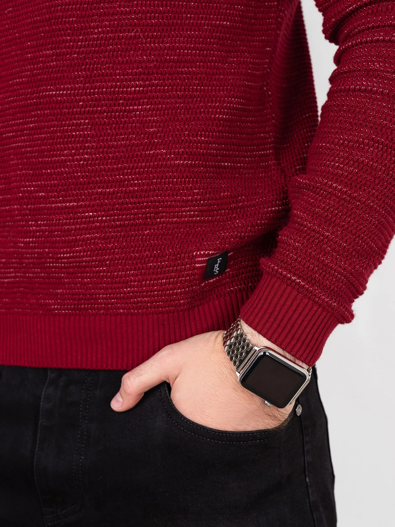 Свитры и кардиганы ISSA Plus модель GN4-60_red. Фото