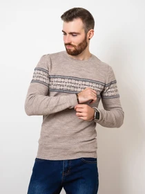 Свитры и кардиганы ISSA Plus модель GN4-76_beige. Фото