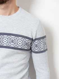 Свитры и кардиганы ISSA Plus модель GN4-76_blue. Фото