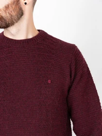 Свитры и кардиганы ISSA Plus модель GN4-78_burgundy. Фото
