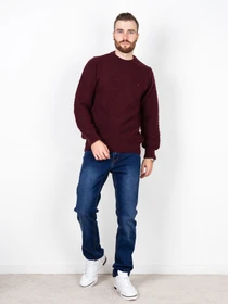 Свитры и кардиганы ISSA Plus модель GN4-78_burgundy. Фото