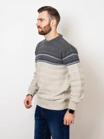 Свитры и кардиганы ISSA Plus модель GN4-82_grey. Фото