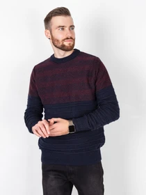 Свитры и кардиганы ISSA Plus модель GN4-83_darkblue. Фото