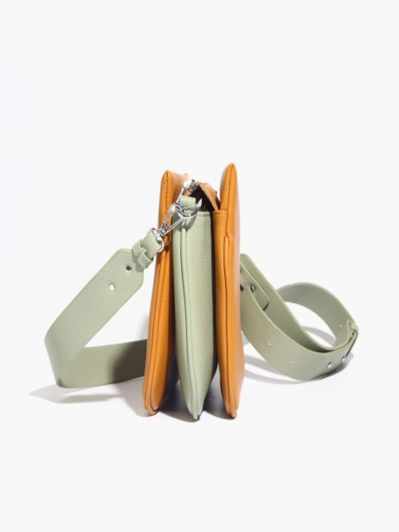 Сумки Angelo Vani модель 3700CR_Brown-Green Фото