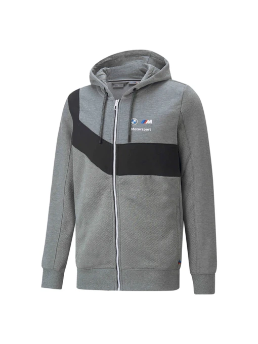 Худі та світшоти PUMA Bmw Mms Hdd Sweat Jacket модель 535864 Фото