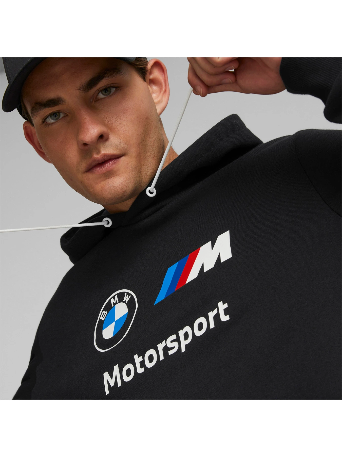 Худі та світшоти PUMA Bmw Mms Ess Fleece Hoodie модель 536243 Фото