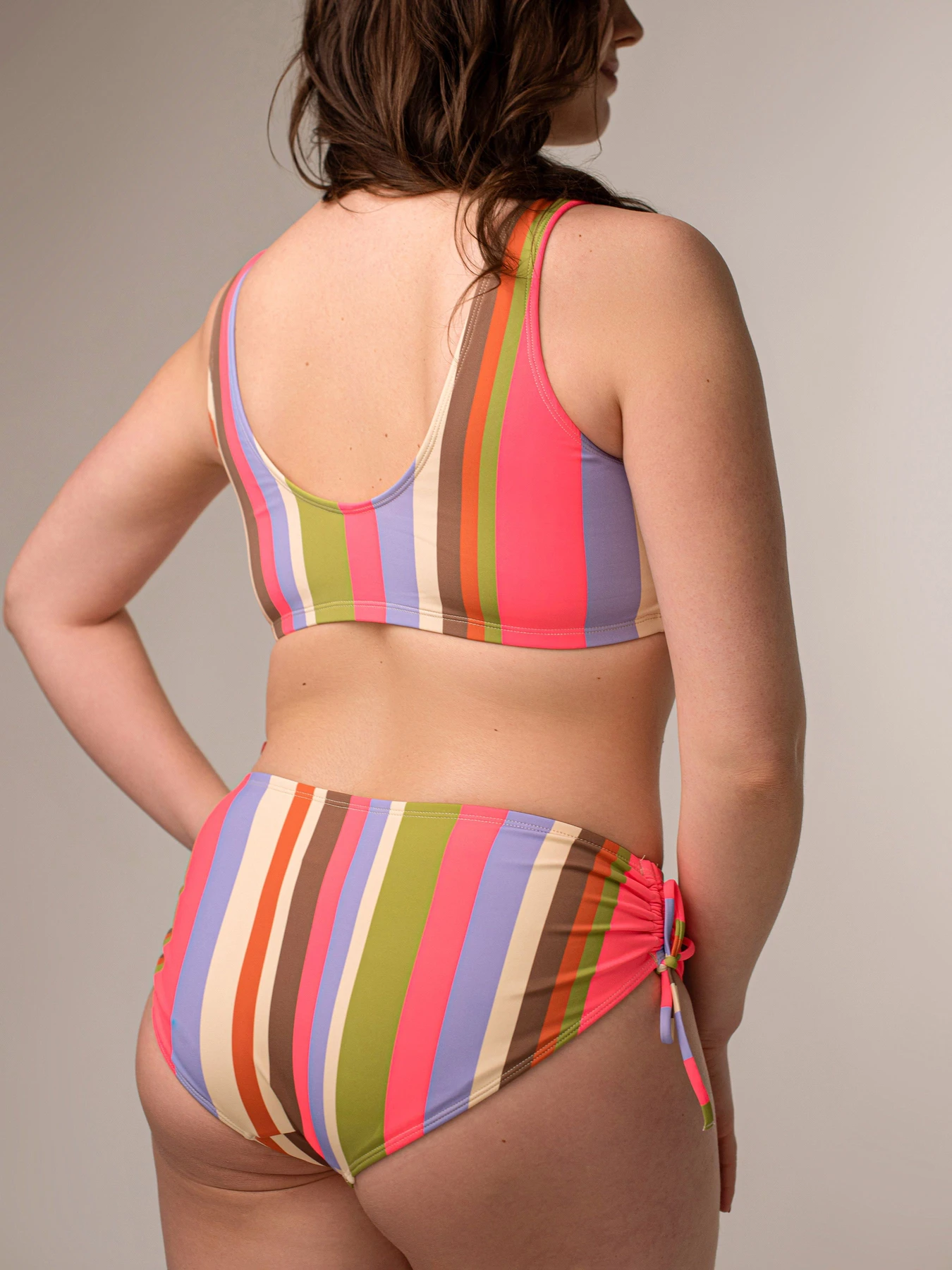 Одяг для пляжу Brabrabra модель SO226421_colorstrips Фото