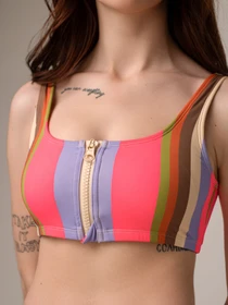 Одяг для пляжу Brabrabra модель SO226466_colorstrips Фото