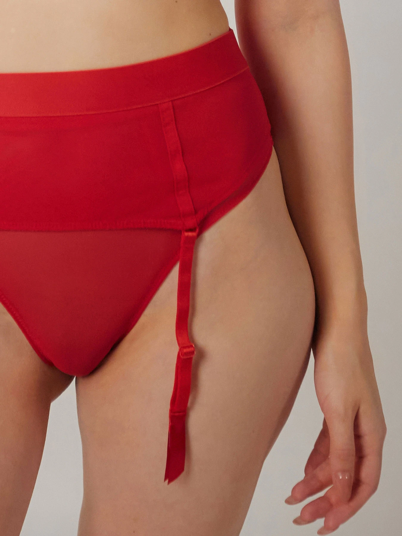 Нижня білизна Brabrabra Пояс для панчох модель SLZ22102006_reddened Нижня білизна Brabrabra Пояс для панчох модель SLZ22102006_reddened Фото