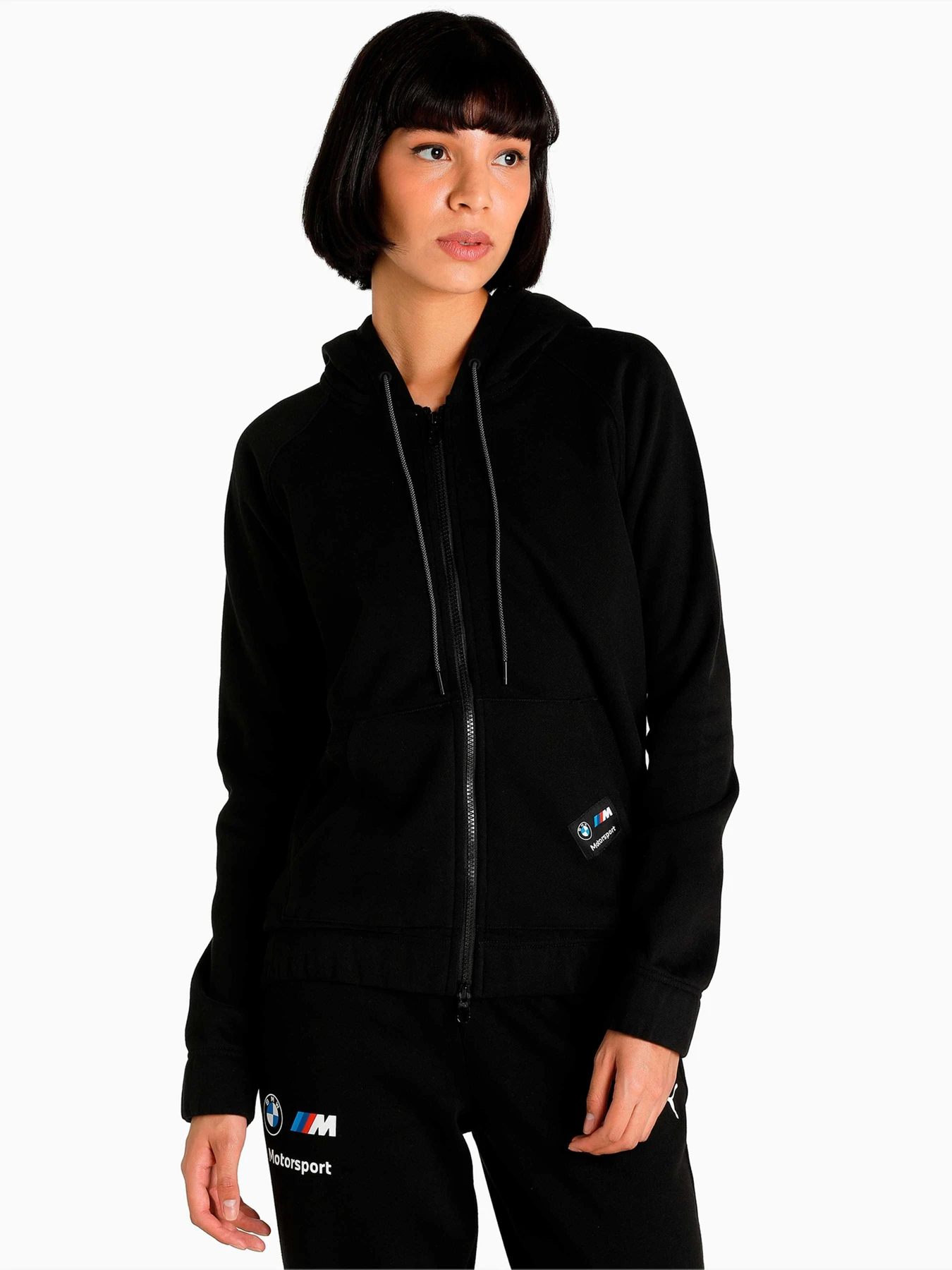 Худи и свитшоты PUMA Bmw Mms Wmn Hdd Sweat Jacket модель 535905 Фото