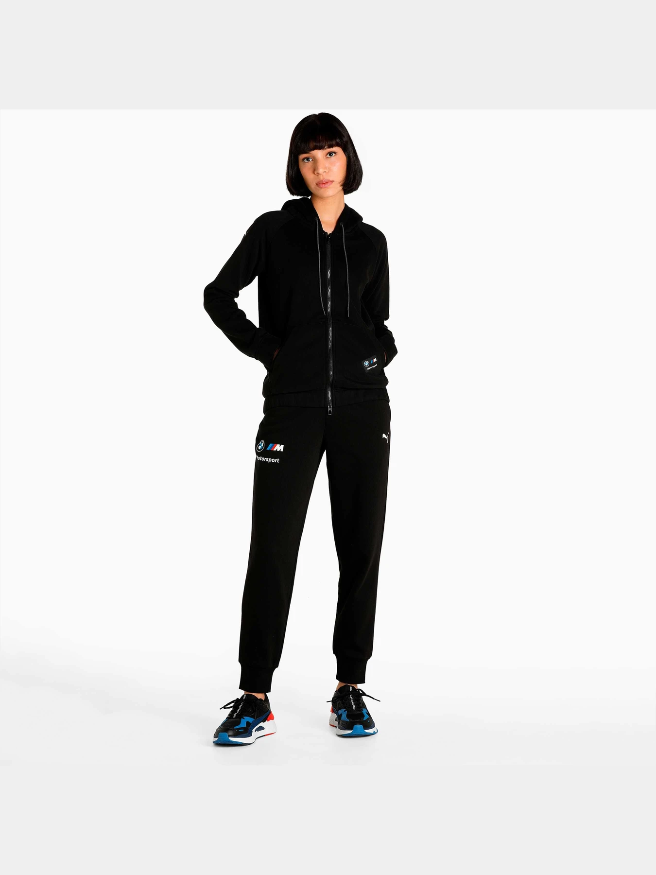 Худи и свитшоты PUMA Bmw Mms Wmn Hdd Sweat Jacket модель 535905 Фото