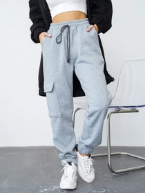 Брюки ISSA Plus модель 13565_lightgray Фото
