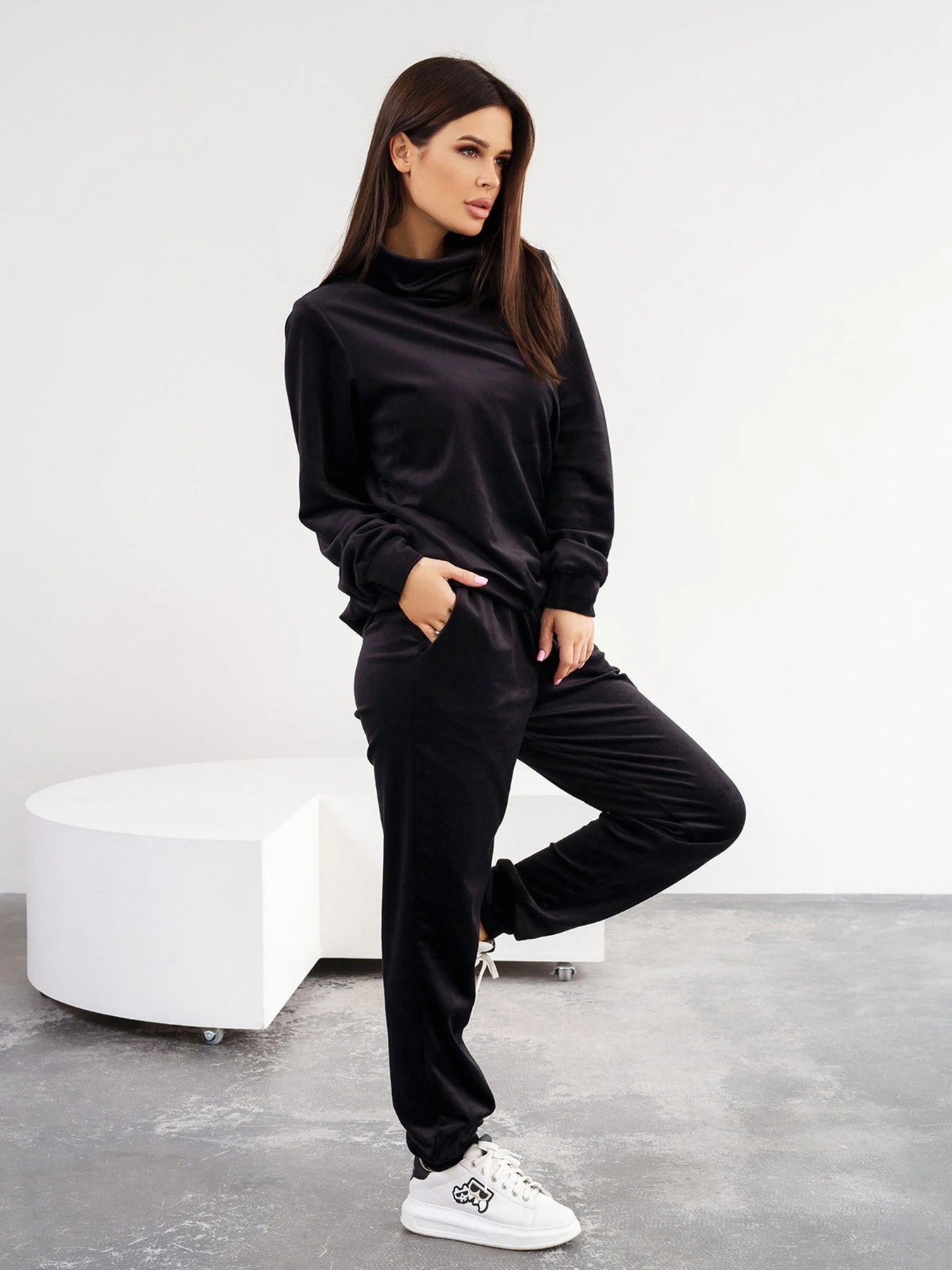 Костюми ISSA Plus модель 13558_black Фото