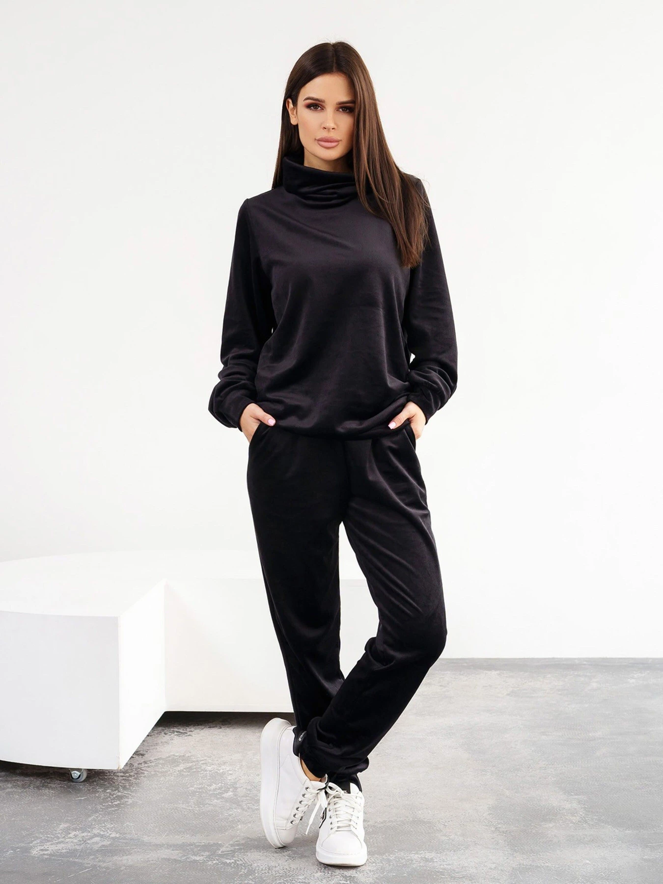 Костюми ISSA Plus модель 13558_black Фото