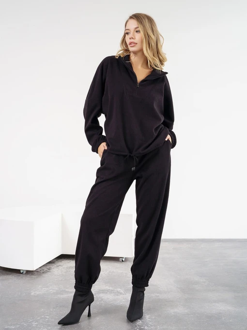 Костюмы ISSA Plus модель 13560_black Фото