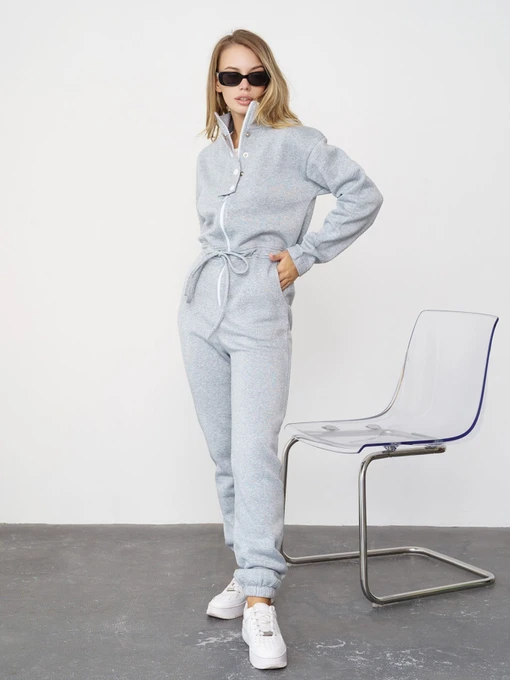 Комбинезоны ISSA Plus модель 13562_lightgray Фото