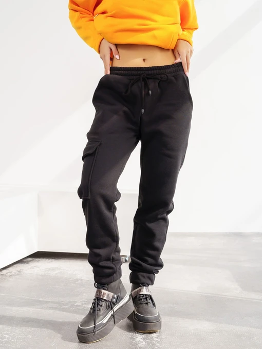 Брюки ISSA Plus модель 13565_black Фото