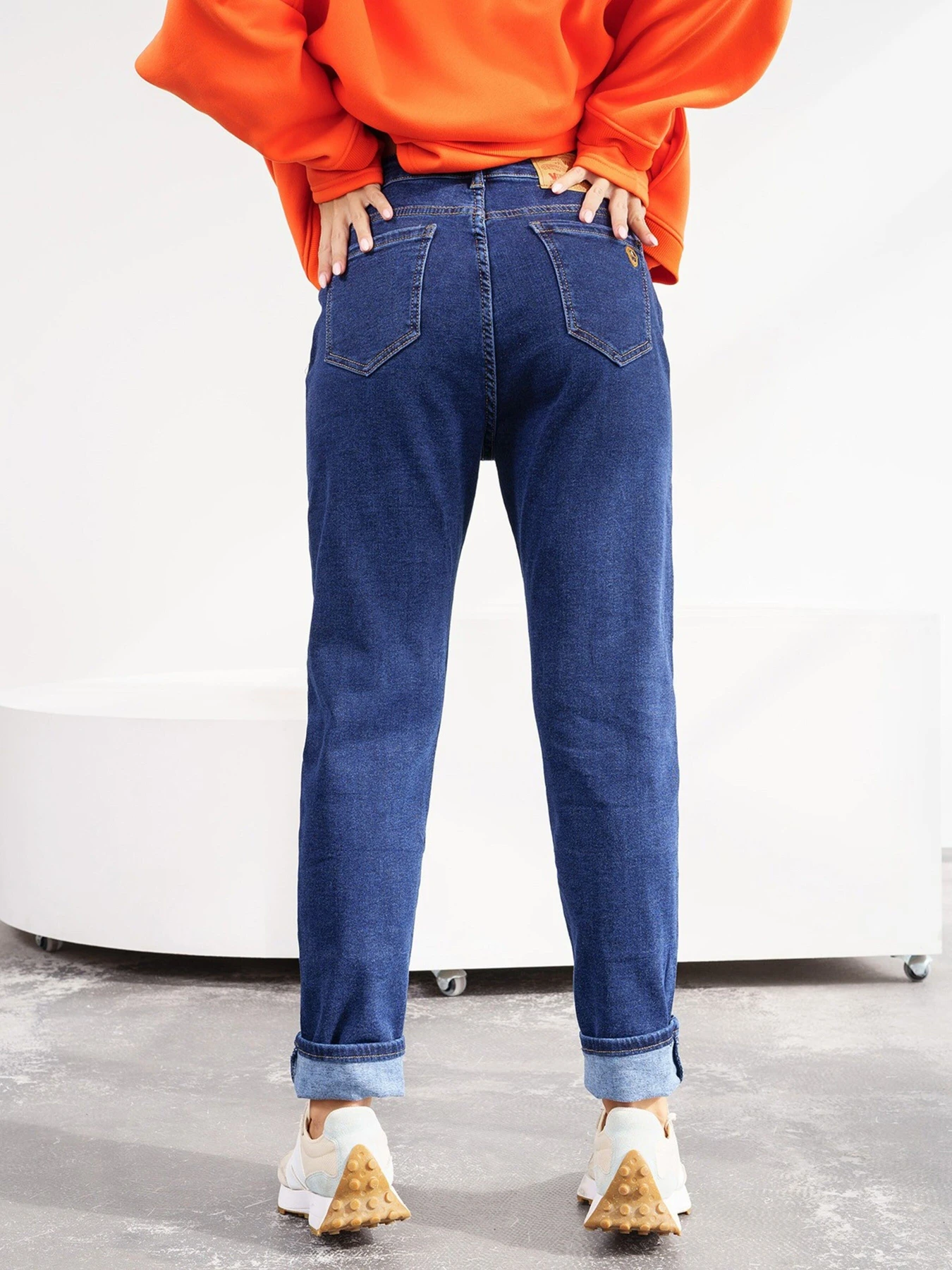 Джинси ISSA Plus модель WN20-312_blue Джинси ISSA Plus модель WN20-312_blue Фото