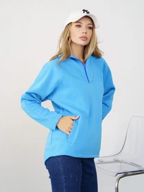 Худі та світшоти ISSA Plus модель 13564_blue Фото