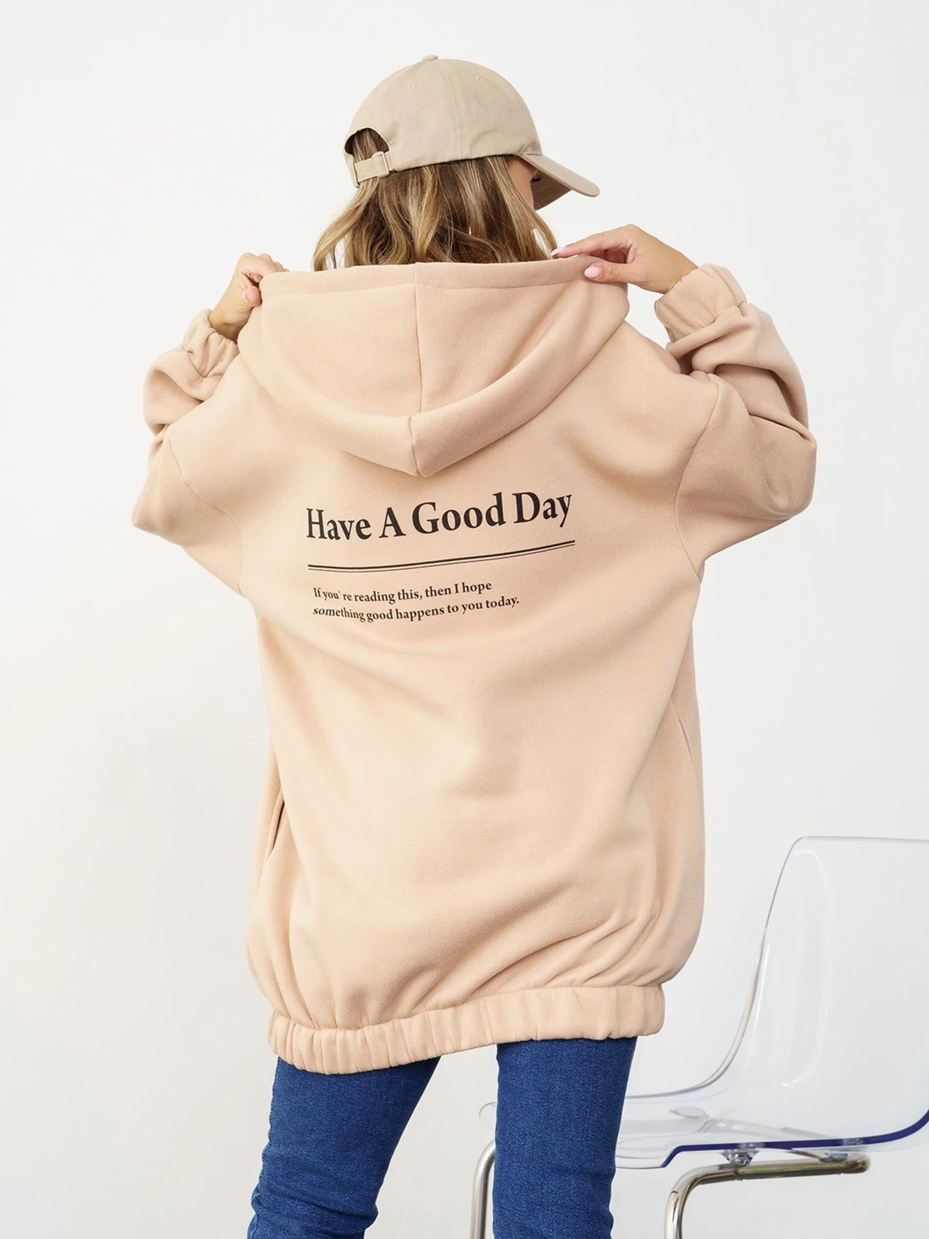 Худи и свитшоты ISSA Plus модель 13581_beige Худи и свитшоты ISSA Plus модель 13581_beige Фото