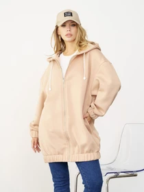 Худи и свитшоты ISSA Plus модель 13581_beige Фото