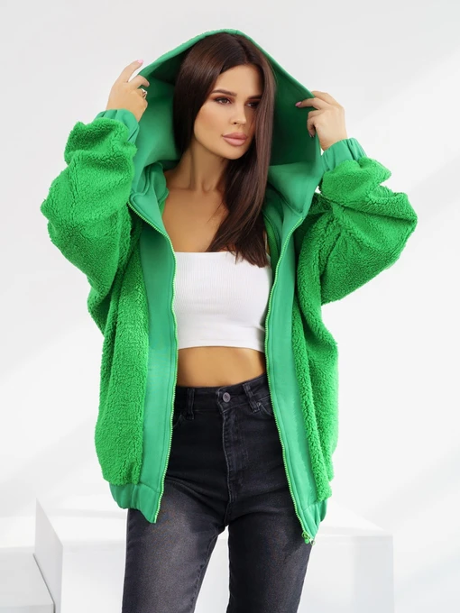 Худи и свитшоты ISSA Plus модель 13586_green Фото