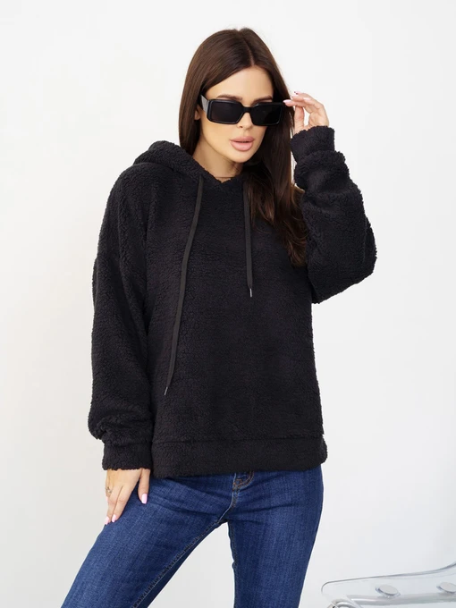 Худи и свитшоты ISSA Plus модель SA-426_black Фото