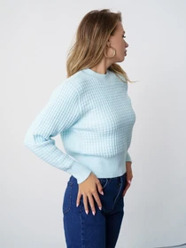 Светри та кардигани ISSA Plus модель WN20-323_blue Фото