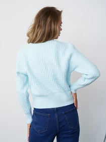 Светри та кардигани ISSA Plus модель WN20-323_blue Фото