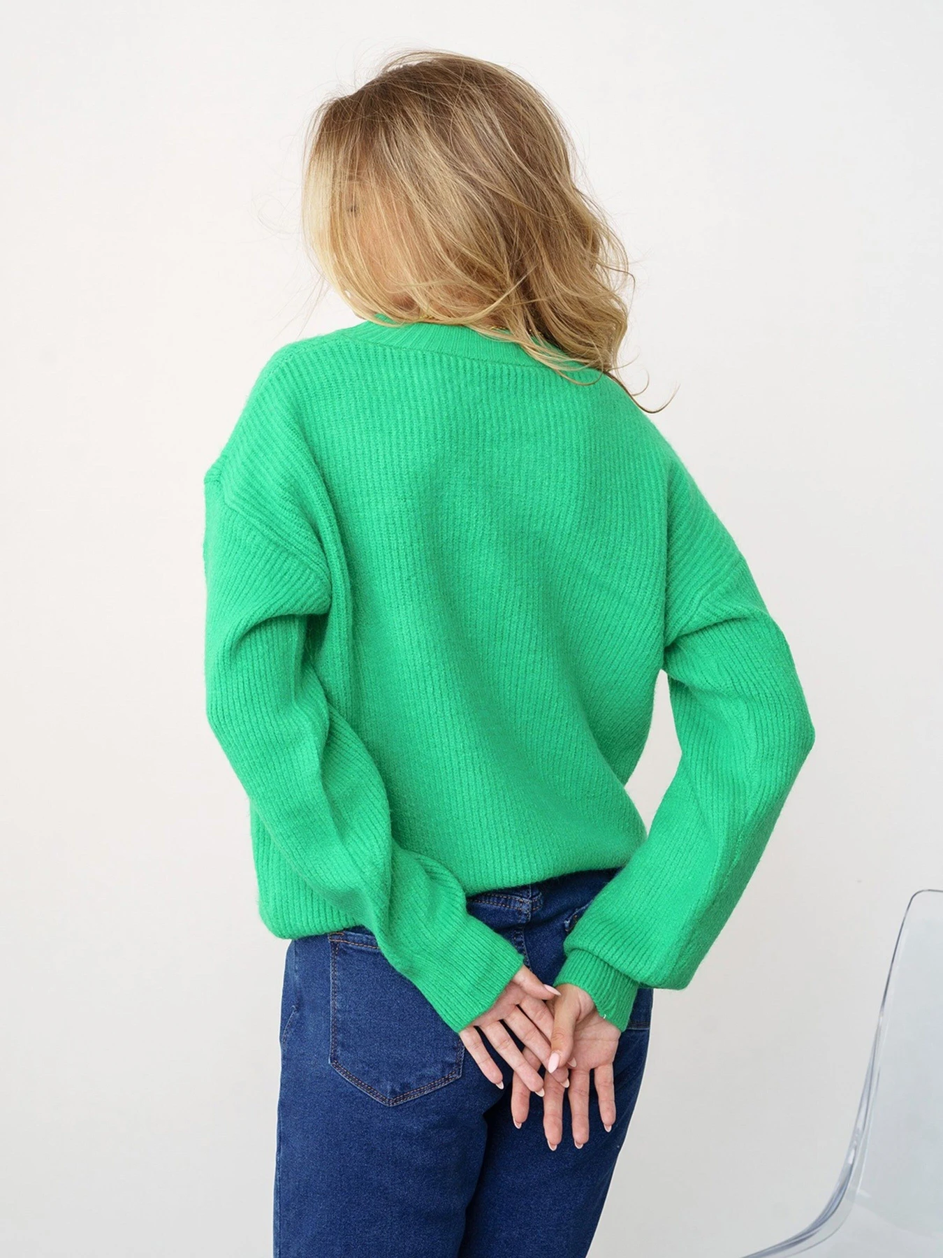 Светри та кардигани ISSA Plus модель WN20-324_green Фото