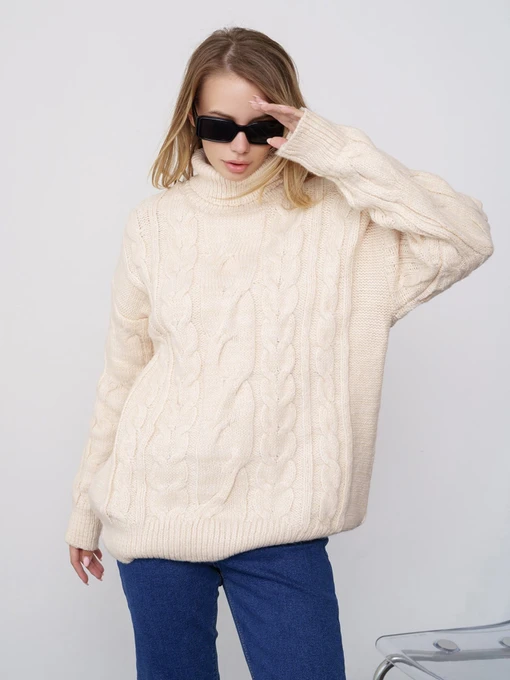 Свитры и кардиганы ISSA Plus модель WN20-348_beige Фото