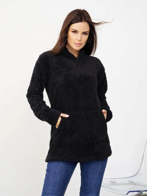 Худи и свитшоты ISSA Plus модель WN20-350_black Фото