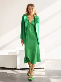 Костюми ISSA Plus модель 13582_green Фото