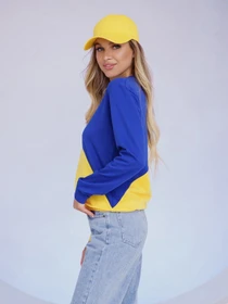 Худі та світшоти ISSA Plus модель 13499A_yellowblue Фото