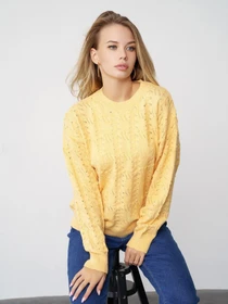 Светри та кардигани ISSA Plus модель WN20-321_yellow Фото