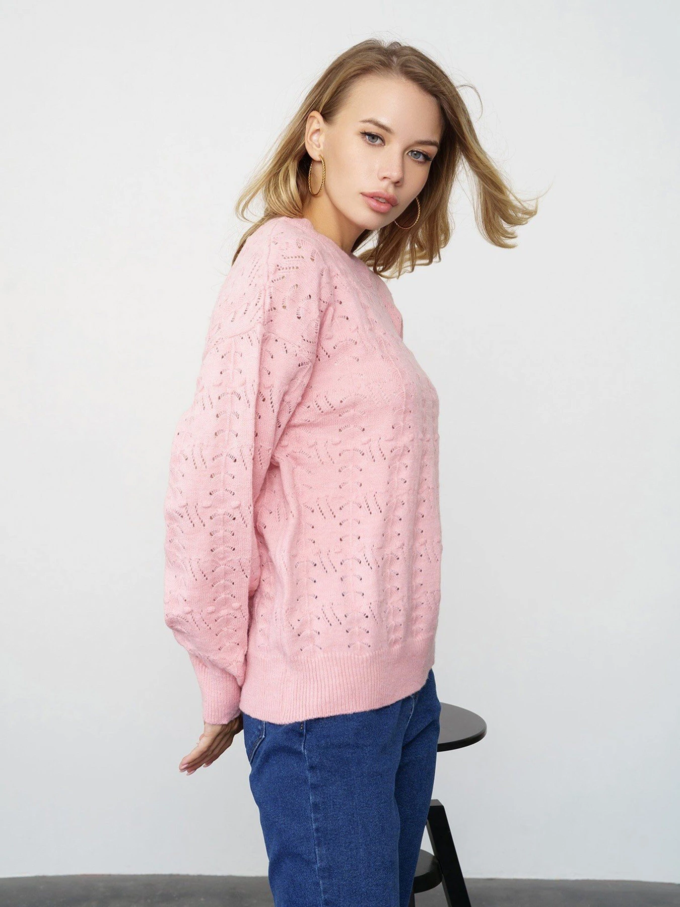 Светри та кардигани ISSA Plus модель WN20-321_pink Фото