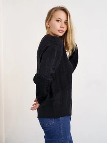 Светри та кардигани ISSA Plus модель WN20-321_black Фото