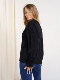 Светри та кардигани ISSA Plus модель WN20-321_black Фото