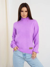 Свитры и кардиганы ISSA Plus модель WN20-322_lilac Фото