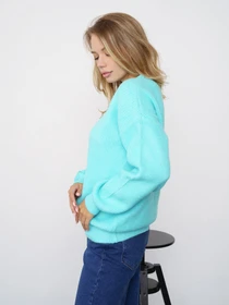Светри та кардигани ISSA Plus модель WN20-324_blue Фото