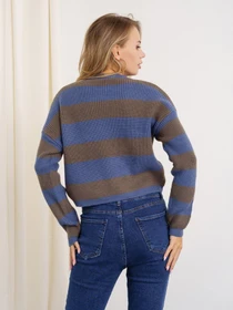Светри та кардигани ISSA Plus модель WN20-325_greyblue Фото