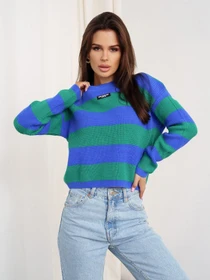 Светри та кардигани ISSA Plus модель WN20-325_bluegreen Фото