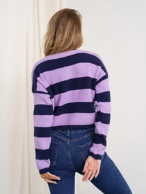 Светри та кардигани ISSA Plus модель WN20-325_lilacdarkblue Фото
