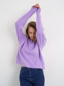Светри та кардигани ISSA Plus модель WN20-326_lilac Фото