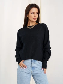 Светри та кардигани ISSA Plus модель WN20-326_black Фото